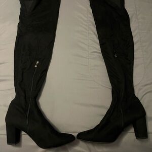 Amazon Black Over the Knee Women's Boots